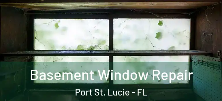  Basement Window Repair Port St. Lucie - FL