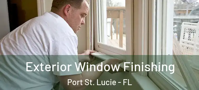  Exterior Window Finishing Port St. Lucie - FL