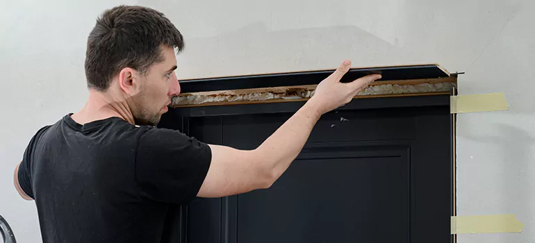 Wood Door Hole Repair in Port St. Lucie, FL
