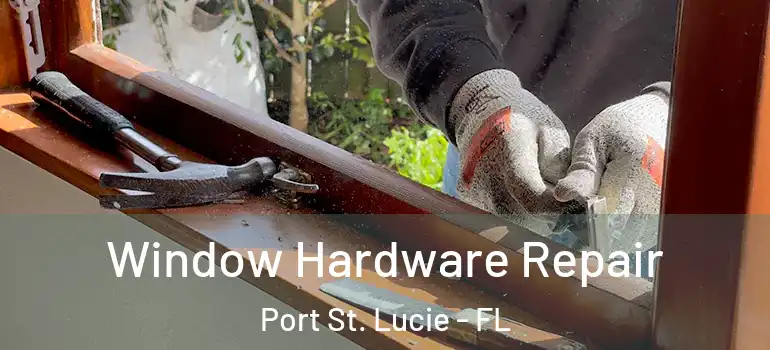  Window Hardware Repair Port St. Lucie - FL