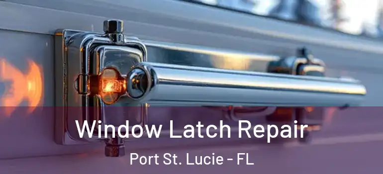  Window Latch Repair Port St. Lucie - FL